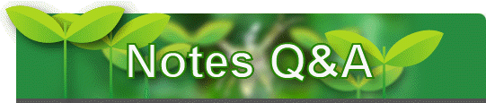 Notes Q&A